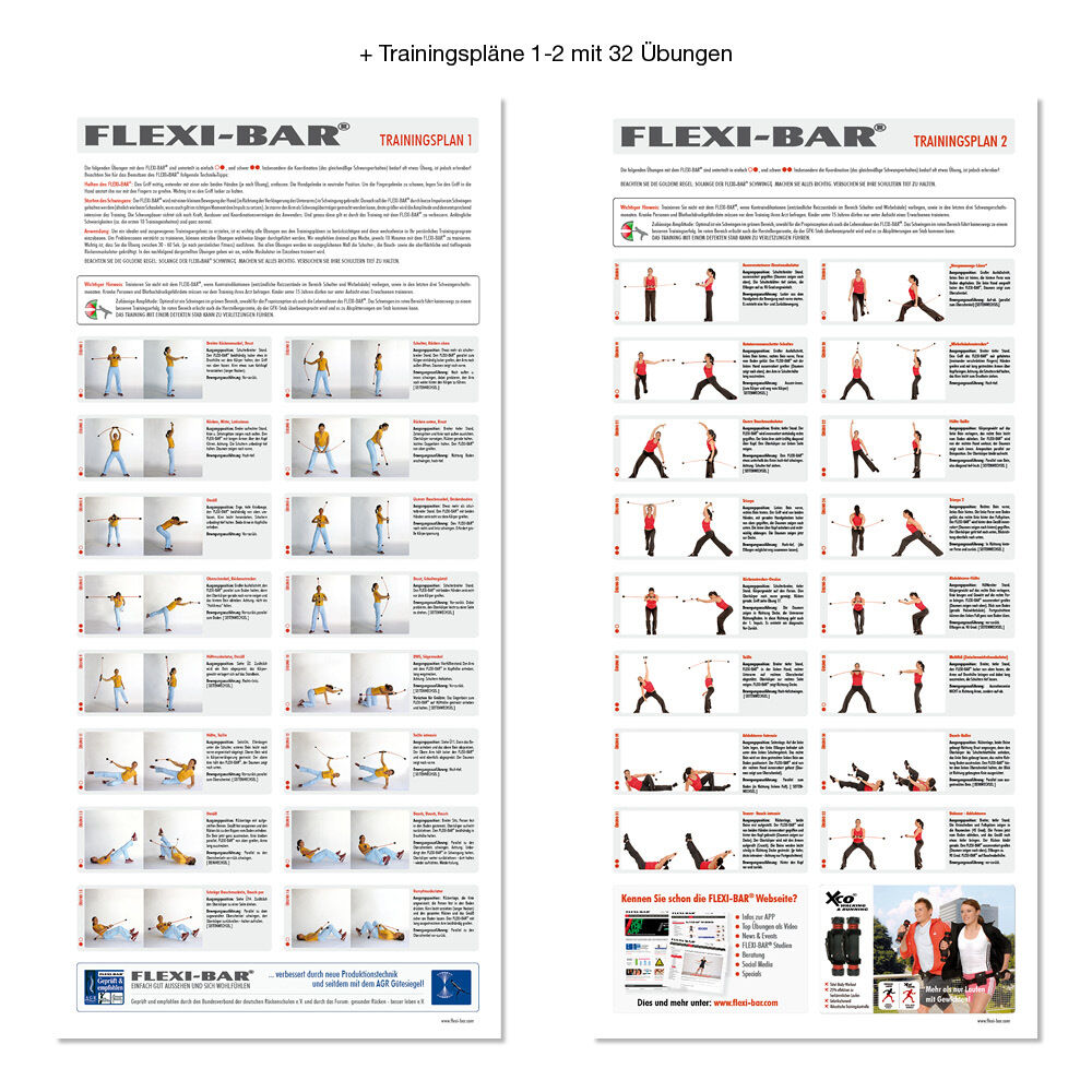 Flexi Bar Exercise Chart